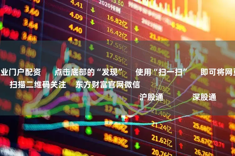 股票配资公司行业门户配资      点击底部的“发现”     使用“扫一扫”     即可将网页分享至朋友圈                            扫描二维码关注    东方财富官网微信                                                                        沪股通             深股通