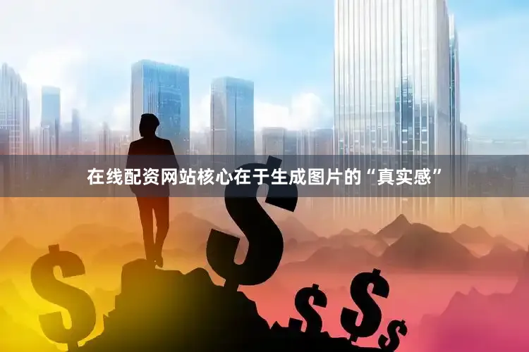 在线配资网站核心在于生成图片的“真实感”